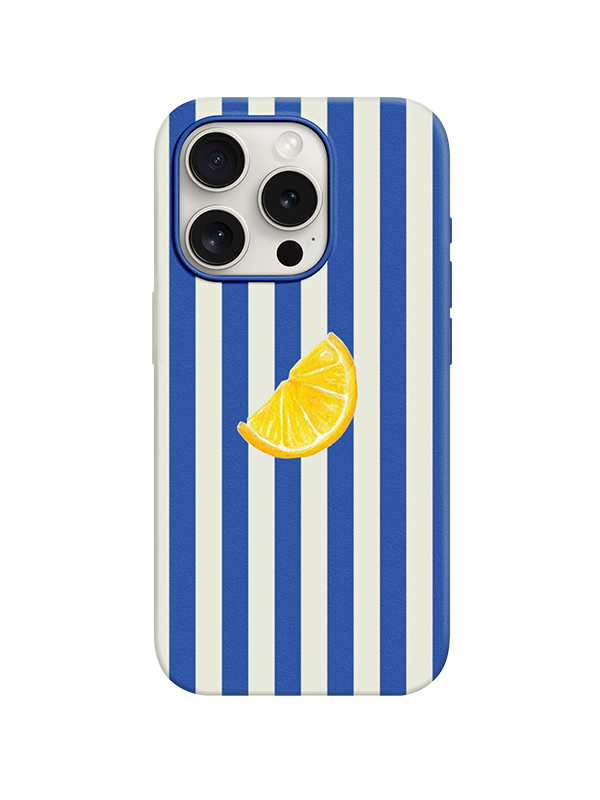 Lemon Desenli Lüx Premium İçi Kadifeli Telefon Kılıfı KOD 771