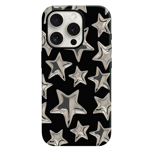 Stars Desenli Lüx Premium İçi Kadifeli Telefon Kılıfı KOD 001