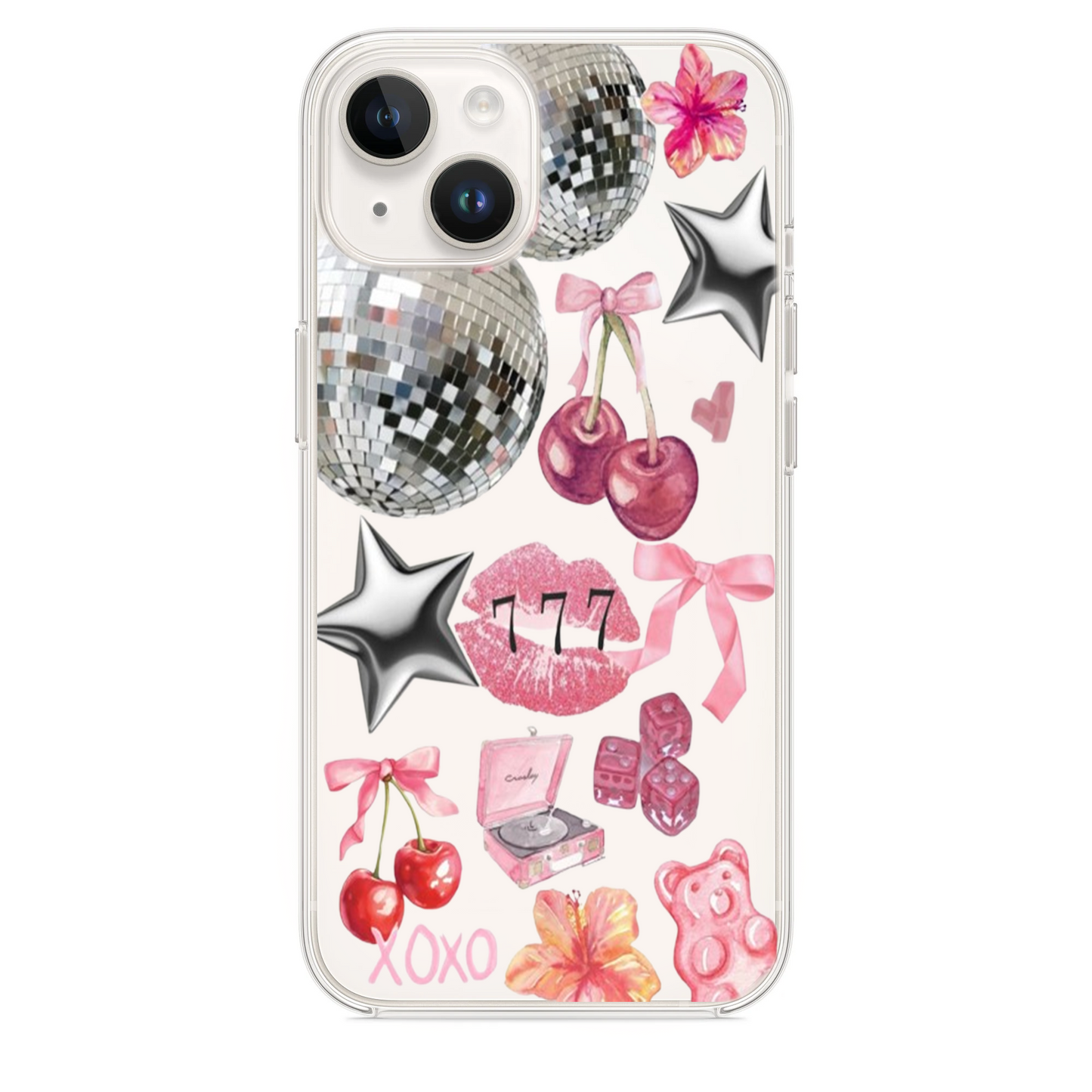 Luxury Limited Edition Şeffaf Android Uyumlu Telefon Kılıfı KOD 005