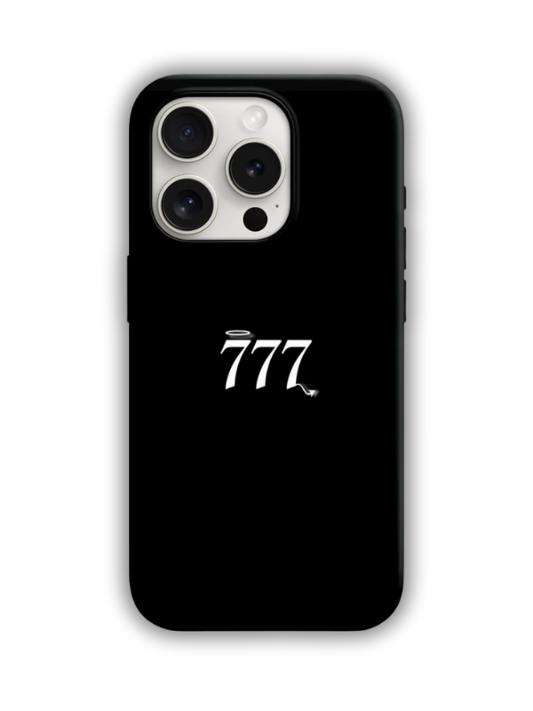 777 Desenli Lüx Premium İçi Kadifeli Telefon Kılıfı KOD 400