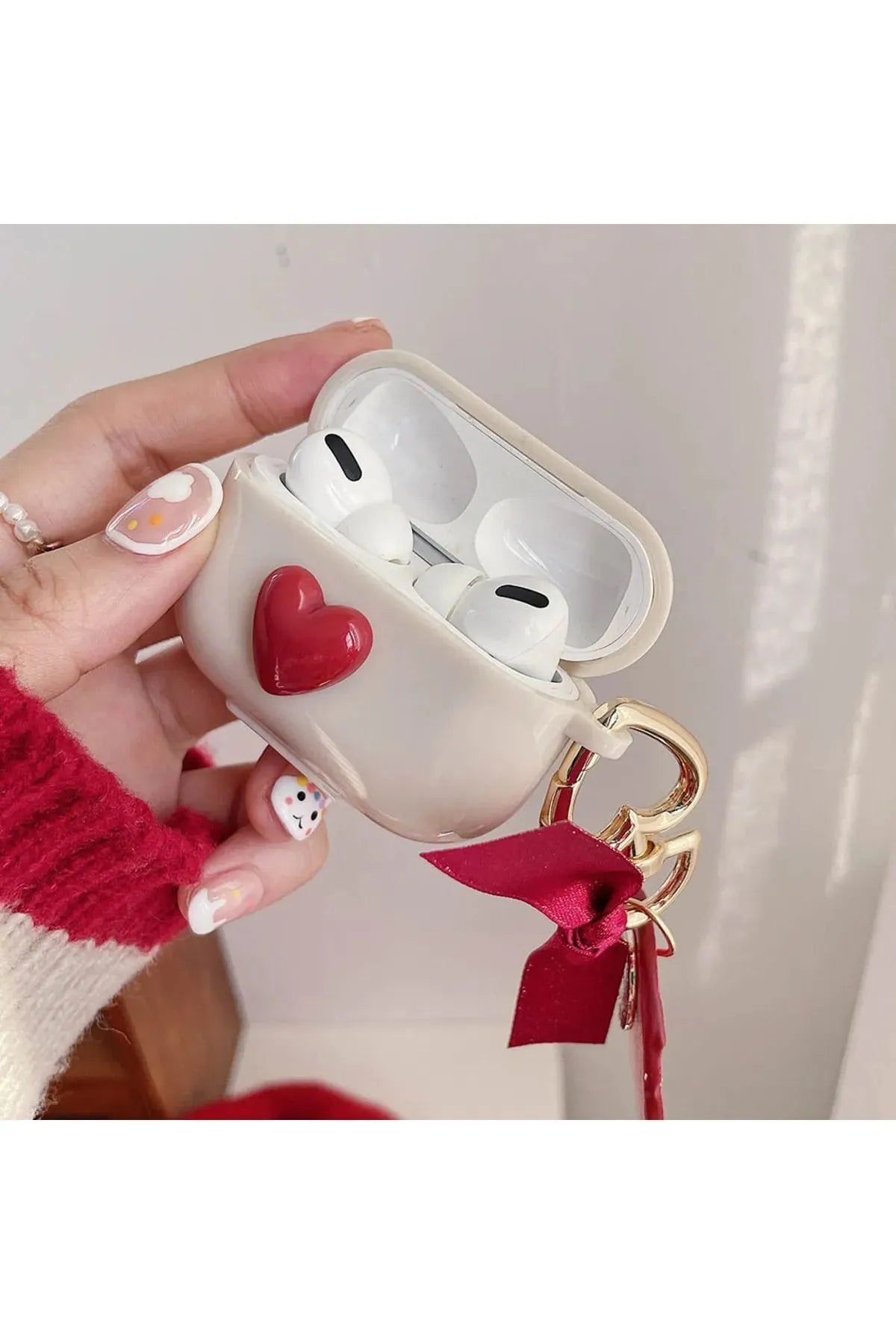 Heart Serisi Airpods Uyumlu Kulaklık Kılıfı