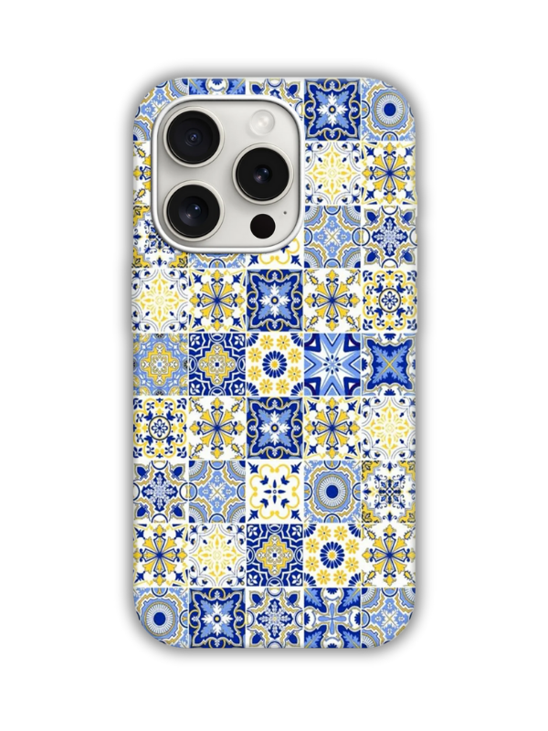 Ceramic Desenli Lüx Premium İçi Kadifeli Telefon Kılıfı KOD 729