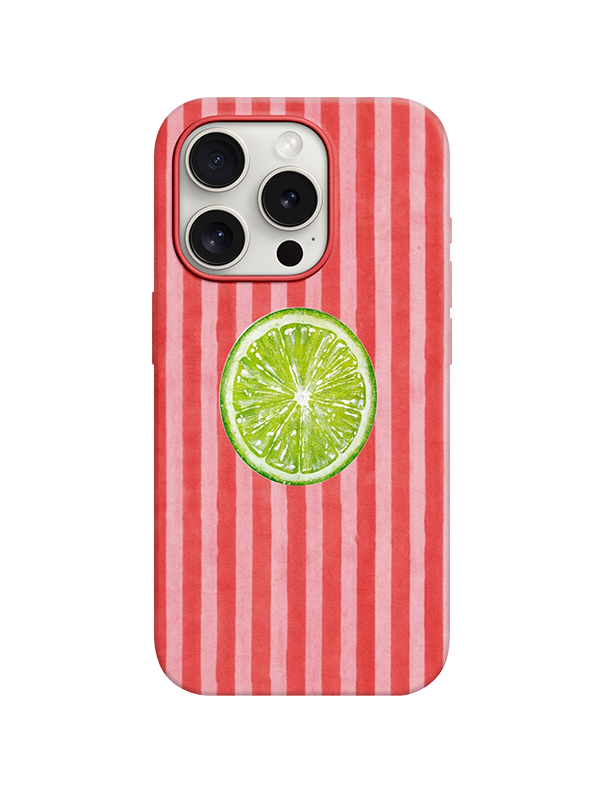 Lime Desenli Lüx Premium İçi Kadifeli Telefon Kılıfı KOD 770