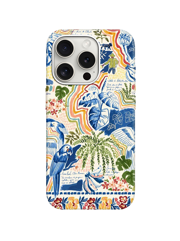 Etnic Desenli Lüx Premium İçi Kadifeli Telefon Kılıfı KOD 755